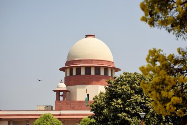 New Delhi, India - April 10, 2019: A view of Supreme Court after the Rafale case hearing, in New Delhi, India, on Wednesday, April 10, 2019. (Photo by Amal KS / Hindustan Times) (Amal KS/HT PHOTO) New Delhi, India - April 10, 2019: A view of Supreme Court after the Rafale case hearing, in New Delhi, India, on Wednesday, April 10, 2019. (Photo by Amal KS / Hindustan Times) (Amal KS/HT PHOTO)
