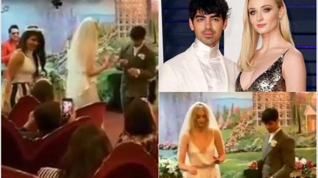 Priyanka Chopra was one of the bridesmaids at Sophie Turner and Joe Jonas’ wedding.