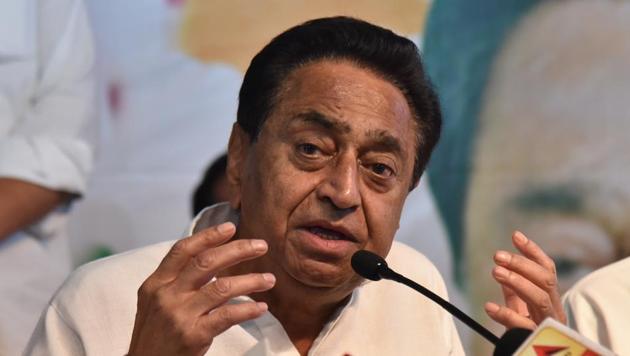 Faced by an apparent threat to his government, Madhya Pradesh chief minister Kamal Nath has reached out to Mayawati after the BSP chief said she might reconsider her support to the Congress in the central state.(Mujeeb Faruqui/HT Photo)