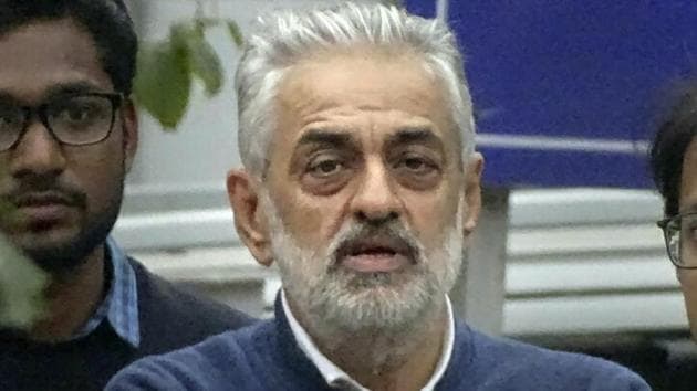 A Delhi court on Wednesday took cognisance of the charges filed against lobbyist Deepak Talwar, dismissed his bail application, and issued a non-bailable warrant against his son Aditya Talwar(PTI Photo)