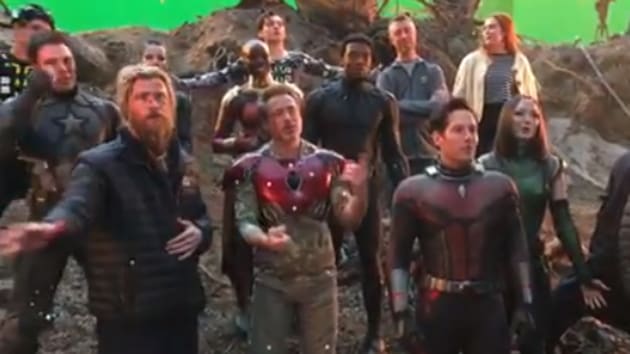 Avengers: Endgame Cast Shares Epic Behind-the-Scenes Footage 