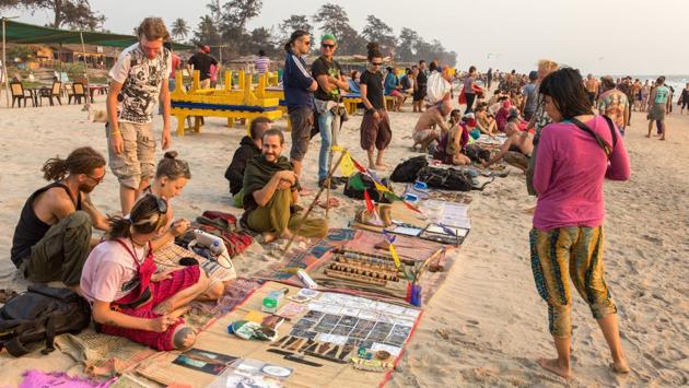 The National Green Tribunal has imposed Rs 1 crore fine on the Goa government for failing to act against illegal structures built at beaches, which have been identified as nesting sites for sea turtles. The tribunal had in February asked the Goa State Coastal Zone Management Authority (GCZMA) to take action against temporary structures constructed without permission. (Shutterstock) 