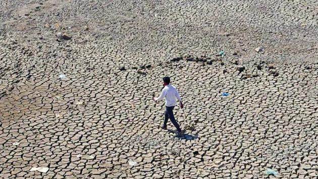 In one of the Bundelkhand villages of 800 households, water comes from a single well.(Mujeeb Faruqui/HT File Photo)