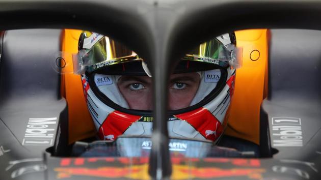 Red Bull’s Max Verstappen before a race during the Azerbaijan Grand Prix at Baku City Circuit, Baku, Azerbaijan. (Anton Vaganov / REUTERS)