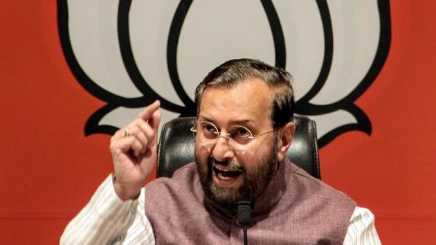 Union minister Prakash Javadekar has hit out at the Congress’ claims about the six surgical strikes across the border into Pakistan, which were carried during the UPA government’s reign. “Till recently, Congress was asking for proof of surgical strike. Now they say they have conducted 6 such strikes!” Prakash Javadekar tweeted on Friday. (PTI File) 