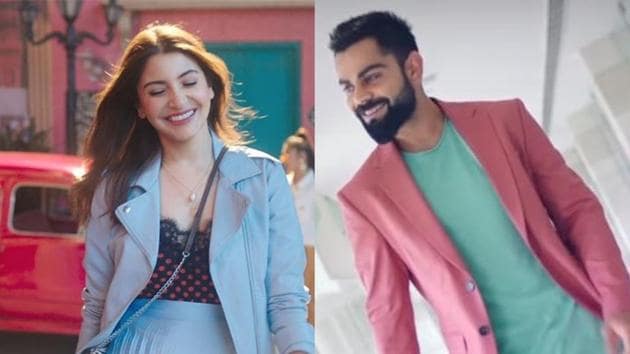 Anushka Sharma, Virat Kohli feature in a new commercial.