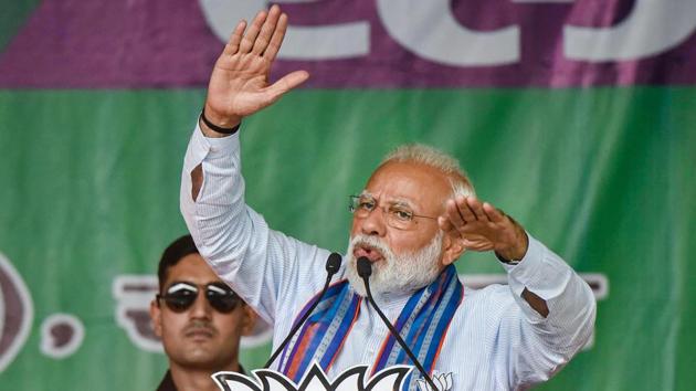 At rallies in Uttar Pradesh and Bihar, PM Modi called the Congress a “vote-cutter” and said the people will reject “selfish parties” that insulted the country’s soldiers. (PTI) At rallies in Uttar Pradesh and Bihar, PM Modi called the Congress a “vote-cutter” and said the people will reject “selfish parties” that insulted the country’s soldiers. (PTI)