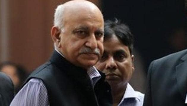 Akbar had resigned from his position as minister of state for external affairs in November 2018 after Ramani named him as a harasser.(REUTERS FILE PHOTO)