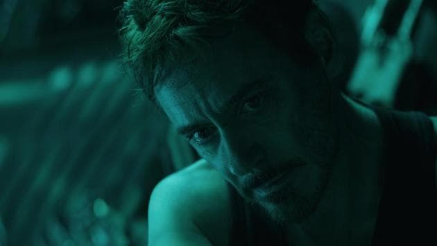 Robert Downey Jr. in a scene from Avengers: Endgame.(AP)