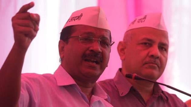 Delhi chief minister Arvind Kejriwal on Sunday claimed that the attack against him on Saturday was part of a “conspiracy by the BJP.” (Mohd Zakir/HT Photo) Delhi chief minister Arvind Kejriwal on Sunday claimed that the attack against him on Saturday was part of a “conspiracy by the BJP.” (Mohd Zakir/HT Photo)