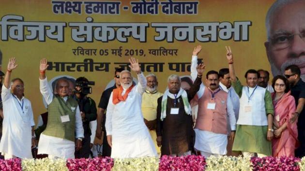 Of the Prime Minister’s six rallies, Uttar Pradesh and West Bengal will host two each and Madhya Pradesh and Haryana one each. (PTI) Of the Prime Minister’s six rallies, Uttar Pradesh and West Bengal will host two each and Madhya Pradesh and Haryana one each. (PTI)