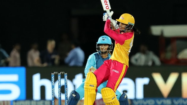 Smriti Mandhana played a brilliant innings for the Trailblazers against the Supernovas. (Twitter)