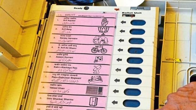 The parliamentary constituencies that will go to polling on Monday are Sriganganagar, Bikaner, Churu, Jhunjhunu, Sikar, Jaipur Rural, Jaipur, Alwar, Bharatpur, Karaulidholpur, Dausa and Nagaur.(HT Photo)
