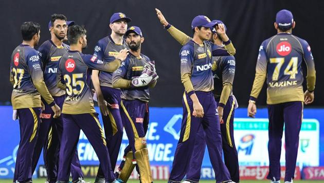 File image of KKR players(AFP) File image of KKR players(AFP)