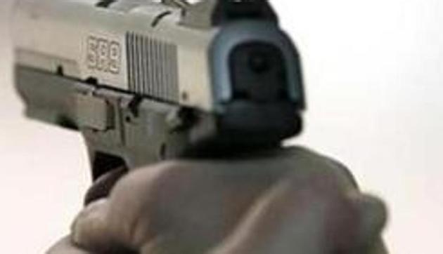 A private bank’s security guard was allegedly assaulted and robbed at gunpoint by three motorcycle-borne men near Star Mall in Sector 30, just a few metres from the Delhi-Gurgaon Expressway on Saturday night. (Representative Image) (AFP) A private bank’s security guard was allegedly assaulted and robbed at gunpoint by three motorcycle-borne men near Star Mall in Sector 30, just a few metres from the Delhi-Gurgaon Expressway on Saturday night. (Representative Image) (AFP)