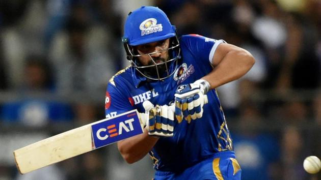 Rohit Sharma in action. (PTI) Rohit Sharma in action. (PTI)