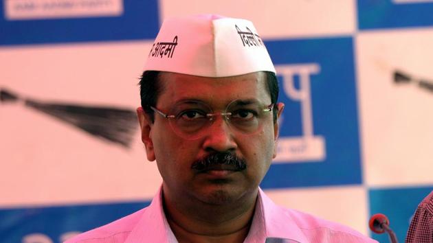 Lok Sabha elections 2019: Arvind Kejriwal campaigns with enhanced security (Mohd Zakir/HT PHOTO) Lok Sabha elections 2019: Arvind Kejriwal campaigns with enhanced security (Mohd Zakir/HT PHOTO)