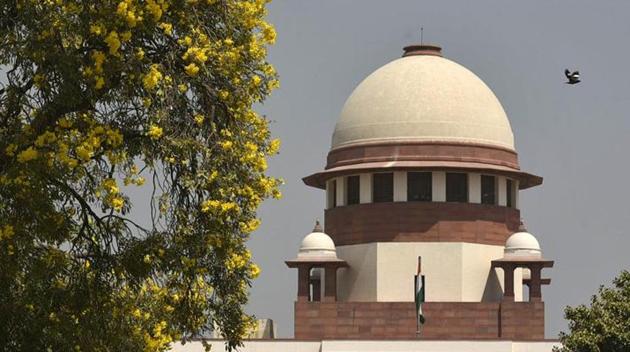 A view of the Supreme Court (Biplov Bhuyan/HT FILE PHOTO) A view of the Supreme Court (Biplov Bhuyan/HT FILE PHOTO)