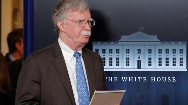 US National Security Adviser John Bolton (REUTERS FILE PHOTO) US National Security Adviser John Bolton (REUTERS FILE PHOTO)