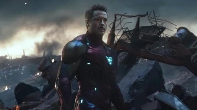 Robert Downey Jr as Tony Stark/Iron Man in a still from Avengers: Endgame.