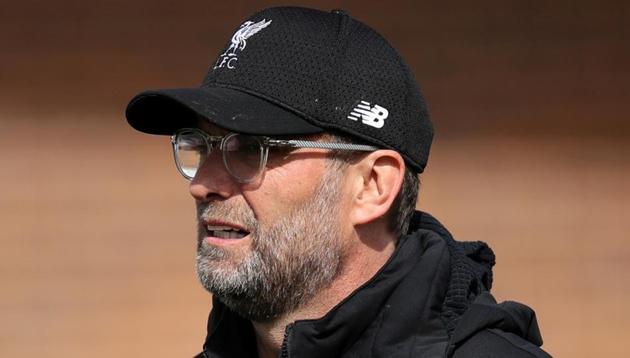 Liverpool manager Jurgen Klopp during training(Action Images via Reuters)