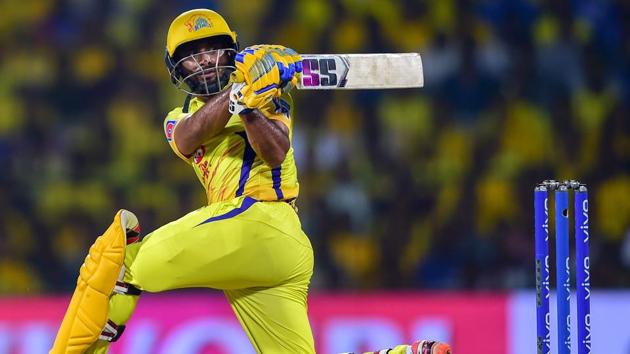 Chennai: Chennai Super Kings' Ambati Rayudu plays a shot. (PTI) Chennai: Chennai Super Kings' Ambati Rayudu plays a shot. (PTI)