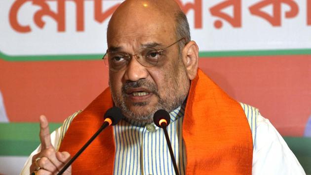 India’s defence policy is no longer linked to its diplomatic policy, said Bharatiya Janata Party (BJP) president Amit Shah.(Samir Jana /HT Photo)