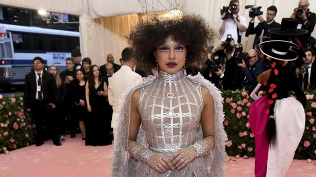 Priyanka Chopra attends The Metropolitan Museum of Art's Costume Institute benefit gala in Dior(Charles Sykes/Invision/AP)