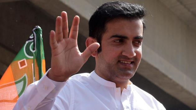 Gautam Gambhir, the former cricketer who dived into politics last month and is fighting his first election from east Delhi, has been a dartboard for his rivals. (Mohd Zakir/HT PHOTO) Gautam Gambhir, the former cricketer who dived into politics last month and is fighting his first election from east Delhi, has been a dartboard for his rivals. (Mohd Zakir/HT PHOTO)