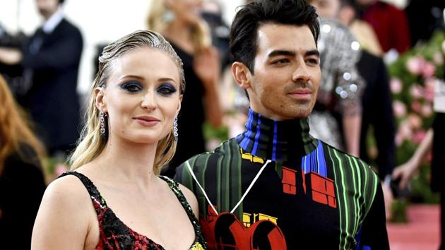 Sophie Turner, left, and Joe Jonas attend The Metropolitan Museum of Art's Costume Institute benefit gala celebrating the opening of the "Camp: Notes on Fashion" exhibition on Monday, May 6, 2019, in New York. (Photo by Charles Sykes/Invision/AP)(Charles Sykes/Invision/AP)