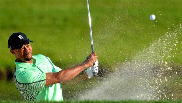 President Donald Trump awarded Tiger Woods the Presidential Medal of Freedom at the White House on Monday(AFP)