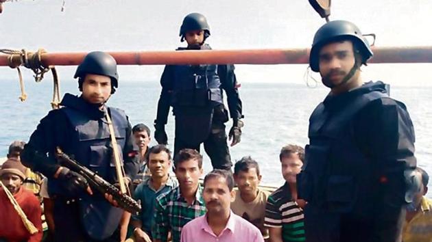 The ill-equipped maritime police forces of coastal states are also a cause of concern for the Indian Navy, which is the lead agency for coastal security. (File Photo) The ill-equipped maritime police forces of coastal states are also a cause of concern for the Indian Navy, which is the lead agency for coastal security. (File Photo)