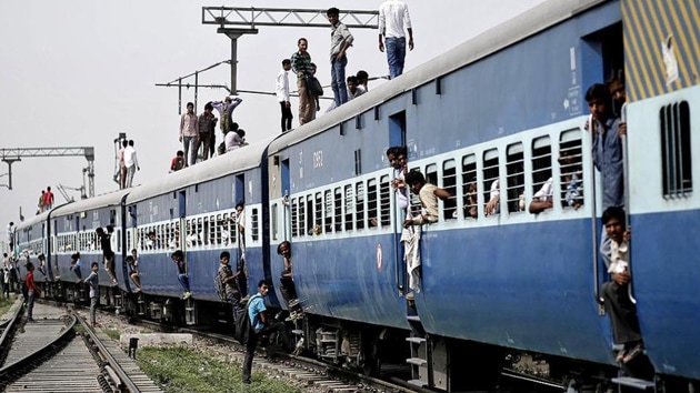 India has one of the biggest railway networks, which transports an estimated 23 million people daily. (HT Photo) India has one of the biggest railway networks, which transports an estimated 23 million people daily. (HT Photo)