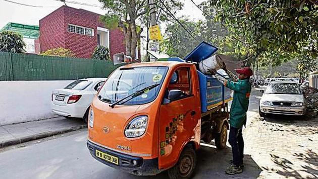 The Municipal Corporation of Gurugram (MCG) has directed Ecogreen, its concessionaire for door-to-door collection of waste, to use separate collection bags for picking up hazardous waste from households to ensure it are not mixed with other waste, officials said Tuesday. The Municipal Corporation of Gurugram (MCG) has directed Ecogreen, its concessionaire for door-to-door collection of waste, to use separate collection bags for picking up hazardous waste from households to ensure it are not mixed with other waste, officials said Tuesday.
