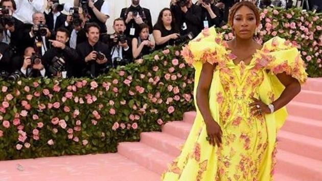 Serena williams met sale gala 2019 dress