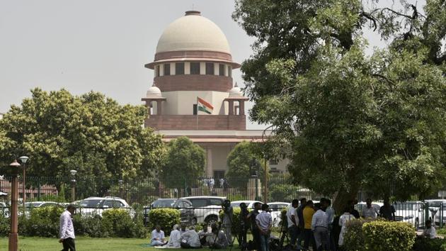 On Wednesday, the Supreme Court declined to entertain the Congress’s complaint against a string of clean chits handed out by the Election Commission to PMi Narendra Modi and BJP president Amit Shah. A bench led by Chief Justice of India Ranjan Gogoi said they could not go into orders passed by the poll panel unless these were specifically challenged. (Biplov Bhuyan / HT Photo) On Wednesday, the Supreme Court declined to entertain the Congress’s complaint against a string of clean chits handed out by the Election Commission to PMi Narendra Modi and BJP president Amit Shah. A bench led by Chief Justice of India Ranjan Gogoi said they could not go into orders passed by the poll panel unless these were specifically challenged. (Biplov Bhuyan / HT Photo)