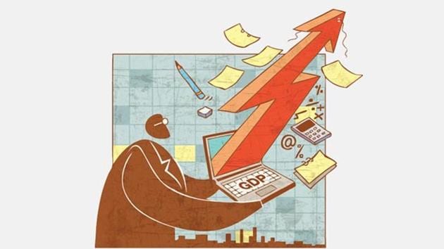 The debate around the veracity of India’s official gross domestic product (GDP) estimates has been going on for quite some time now(Illustration: Abhimanyu Sinha)