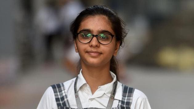 A Class 10 girl from Mumbai was one of two national toppers of the Indian Certificate of Secondary Education (ICSE) board exams, and three Class 12 students from Mumbai and Thane featured on the list of national toppers in the Indian School Certificate (ISC) board exams, the results of which were declared by the Council for Indian School Certificate Examinations on Tuesday.(Satyabrata Tripathy/HT Photo)