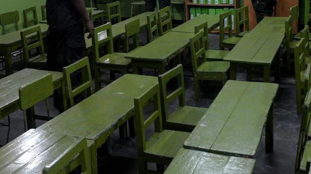 The North Municipal Corporation of Delhi suspended the principal of a primary school in Badli ward and two other staff members for not noticing a nursery student sleeping in the classroom and locking him in for two hours after their morning shift ended. (AFP) The North Municipal Corporation of Delhi suspended the principal of a primary school in Badli ward and two other staff members for not noticing a nursery student sleeping in the classroom and locking him in for two hours after their morning shift ended. (AFP)