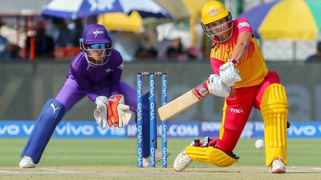 Trailblazers' Suzie Bates plays a shot during the Women's T20 Challenge 2019. (PTI)