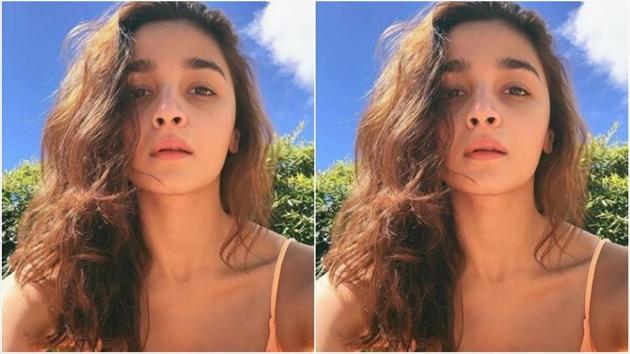 Alia Bhatt enjoyed a bright sunny day on Thursday.