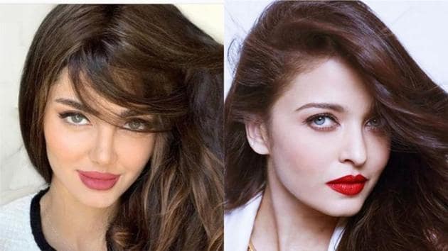 Aishwarya Rai Bachchan has a doppelganger in Iran’s Mahlagha Jaberi.