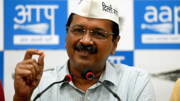 Delhi chief ministe Arvind Kejriwal said he would support Congress president Rahul Gandhi as prime ministerial candidate if he supported full statehood for the national capital. (Amal KS/HT PHOTO) Delhi chief ministe Arvind Kejriwal said he would support Congress president Rahul Gandhi as prime ministerial candidate if he supported full statehood for the national capital. (Amal KS/HT PHOTO)