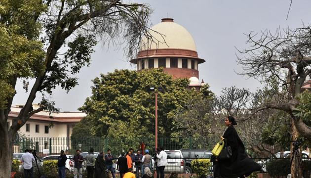 The apex court on March 8 had referred the matter to mediation for exploring the possibility of an amicable settlement.(HT FILE PHOTO)