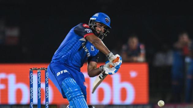 Delhi Capitals cricketer Rishabh Pant plays a shot on during the 2019 Indian Premier League (IPL) eliminator Twenty20 cricket match between Sunrisers Hyderabad and Delhi Capitals(AFP) Delhi Capitals cricketer Rishabh Pant plays a shot on during the 2019 Indian Premier League (IPL) eliminator Twenty20 cricket match between Sunrisers Hyderabad and Delhi Capitals(AFP)