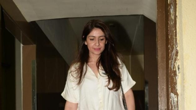 Ananya Panday at the screening of Student of the Year 2 in Mumbai.(IANS)