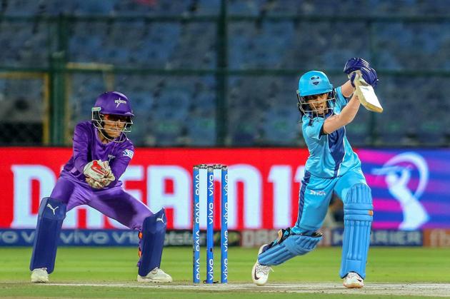 Jemimah Rodrigues remained unbeaten on 77 runs from 48 balls. (PTI) Jemimah Rodrigues remained unbeaten on 77 runs from 48 balls. (PTI)