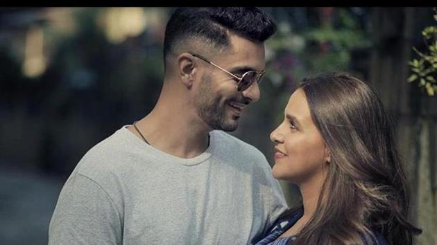 Angad Bedi and Neha Dhupia celebrate their first wedding anniversary on Friday. Angad Bedi and Neha Dhupia celebrate their first wedding anniversary on Friday.
