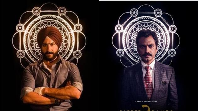 Saif Ali Khan, Nawazuddin Siddiqui’s Sacred Games 2 posters are out now.