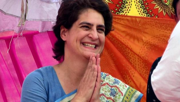 After staying away from Bihar’s campaign so far, Congress general secretary Priyanka Gandhi Vadra is likely to come to the state for electioneering next week in the run-up to the seventh and last phase of Lok Sabha polls on May 19.(Amar Deep)